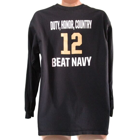 Army Navy Game Met Life 2021 T Shirt12 Duty Honor Country Beat Navy Mens L EUC - Picture 2 of 12